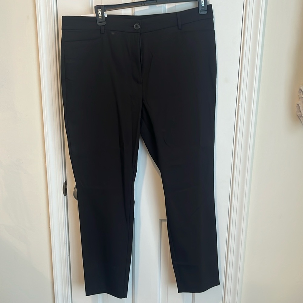 Loft perfect skinny black pant